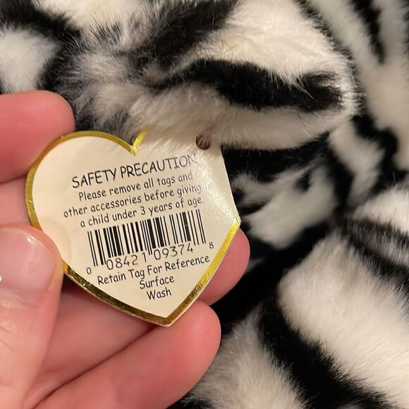 2000 Ty Beanie Buddy Blizzard the White Tiger Excellent Condition 18” Vintage - Picture 5 of 10